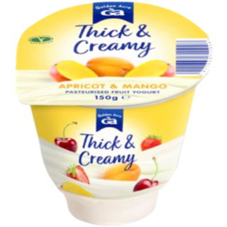 Golden Acre Thick & Creamy Yogurt Apricot & Mango 150g