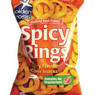 GOLDEN CROSS SPICY RINGS 150G